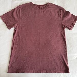 Brandy Melville Burgandy T-Shirt